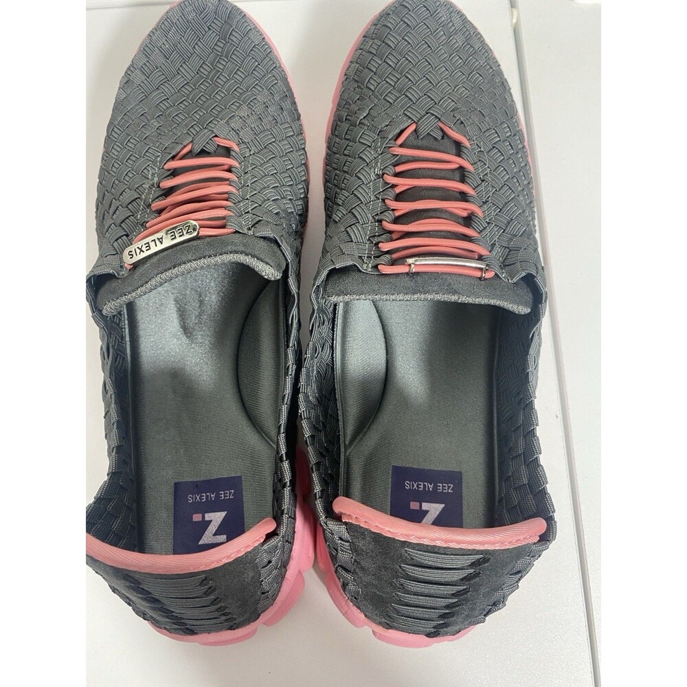 ZEE ALEXIS Women's Danielle Charcoal Melon Sneakers US 10 - Picture 11 of 16